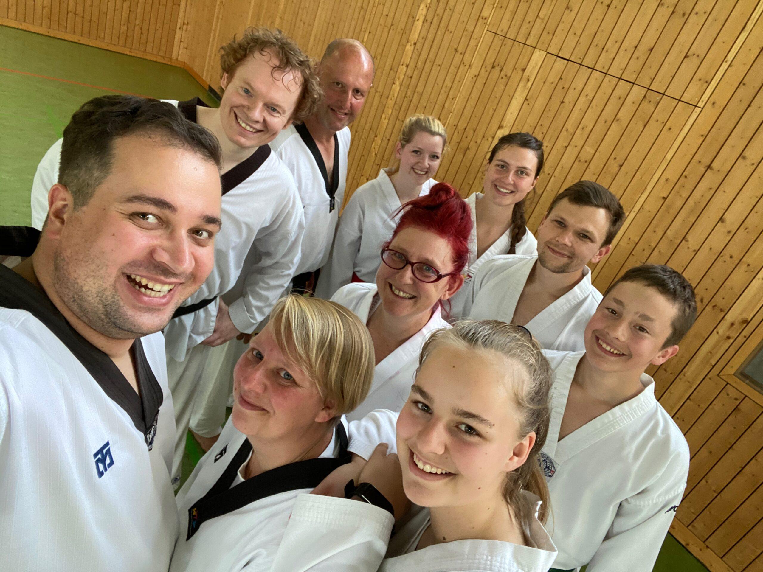 Impressionen aus dem Taekwondo-Training