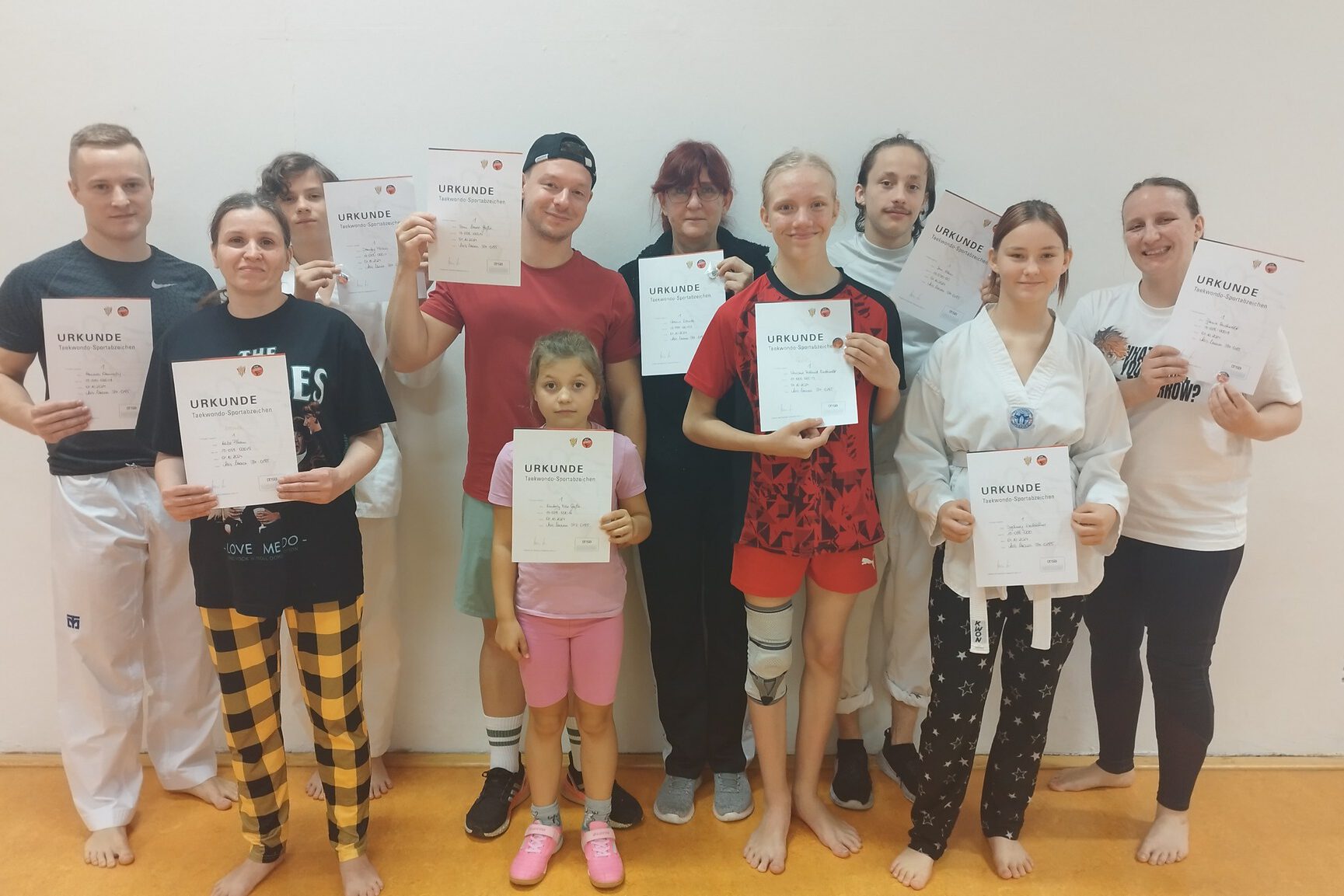 Sportabzeichen Taekwondo